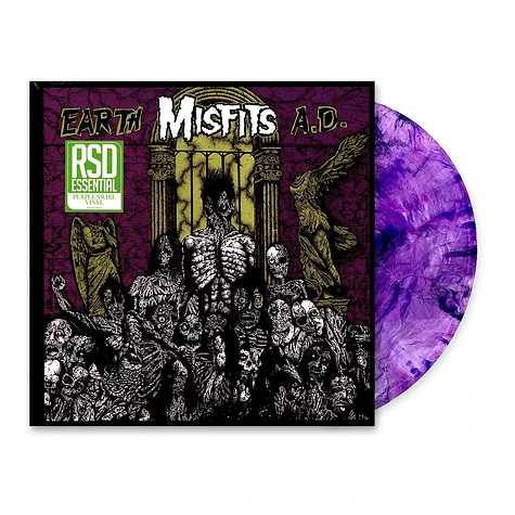 Misfits - Earth A.D. / Wolfs Blood Purple Swirl Vinyl Edition