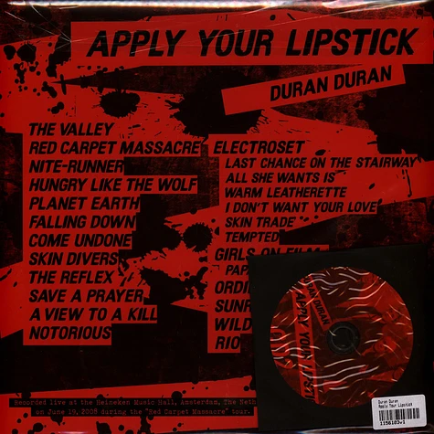 Duran Duran - Apply Your Lipstick