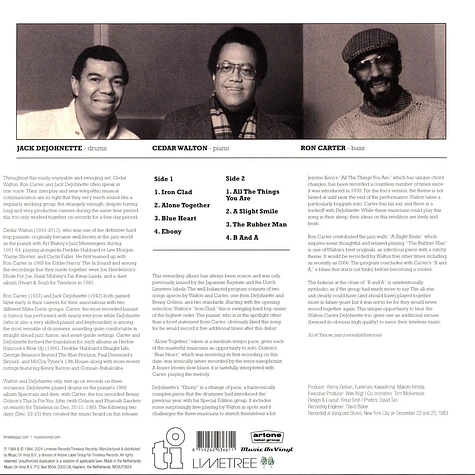 Cedar Walton & Ron Carter & Jack Dejohnette - Cedar Walton Ron Carter Jack Dejohnette