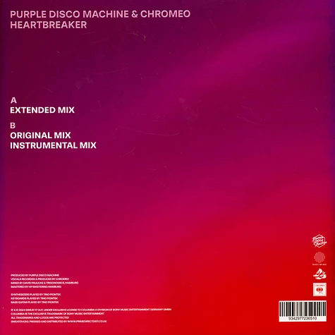 Purple Disco Machine & Chromeo - Heartbreaker