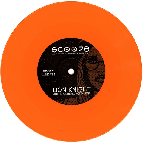 Vibronics Meets Koko Vega - Lion Knight Orange Vinyl Edition