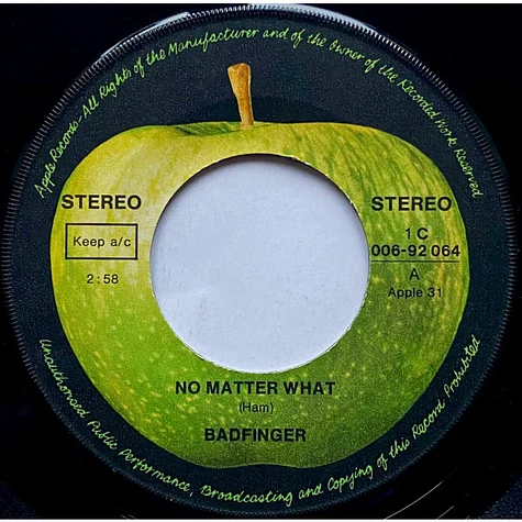 Badfinger - No Matter What