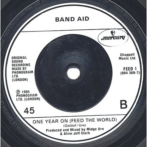 Band Aid - Do They Know It's Christmas?