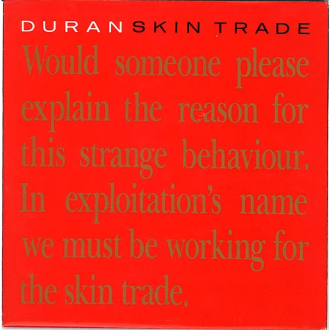 Duran Duran - Skin Trade