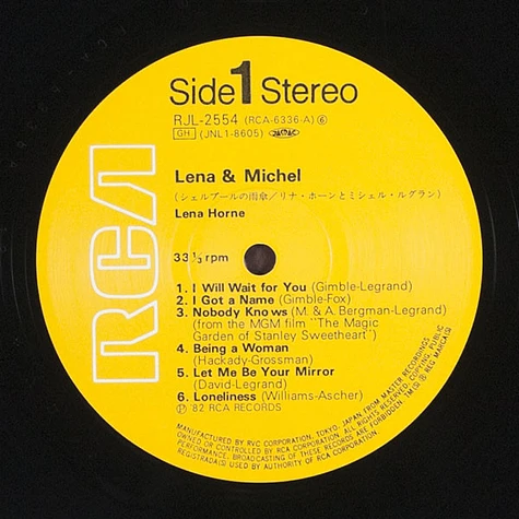 Lena Horne & Michel Legrand - Lena & Michel