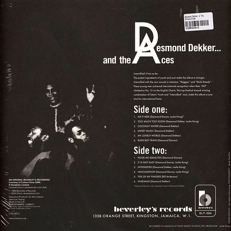 Desmond Dekker & The Aces - Intensified