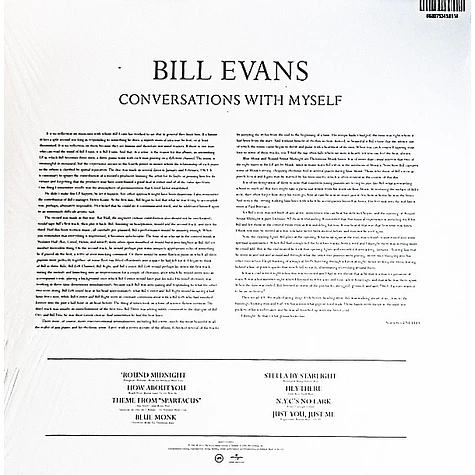 Bill Evans - Conversations With Myself