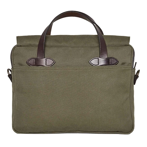 Filson Small Rugged Twill Compact Briefcase Filson Tin Cloth