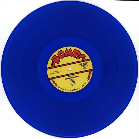 Iggy Pop & James Williamson - Kill City Clear Blue Vinyl Edition