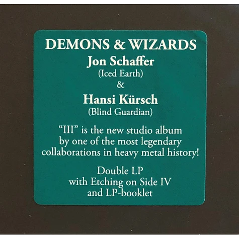 Demons & Wizards - III