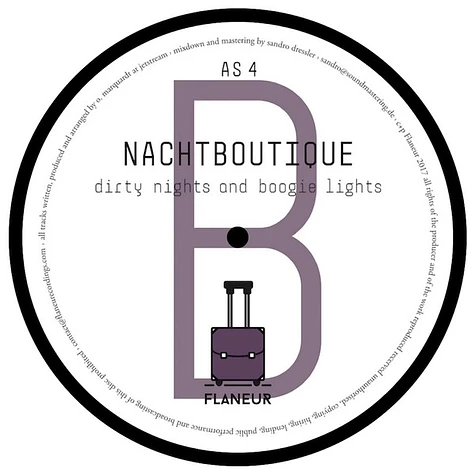 Nachtboutique - Dirty Night's And Boogie Light's (AS 4)