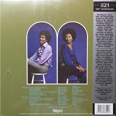 Bob & Marcia - Young Gifted And Black