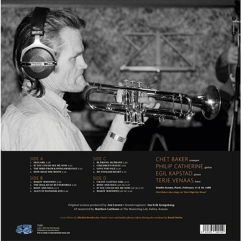 Chet Baker - Late Night Jazz Feat. Philip Catherine