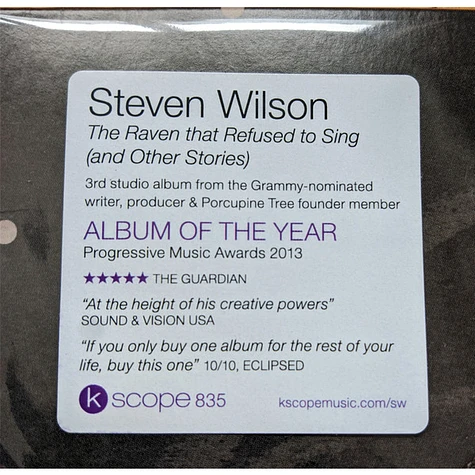 Steven Wilson - The Raven That Refused To Sing (And Other Stories)