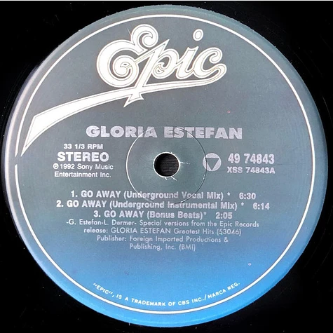 Gloria Estefan - Go Away