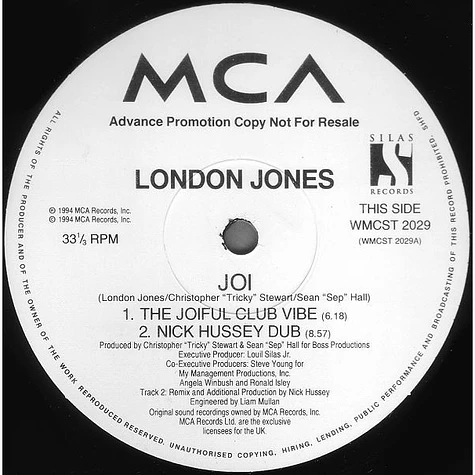 London Jones - Joi