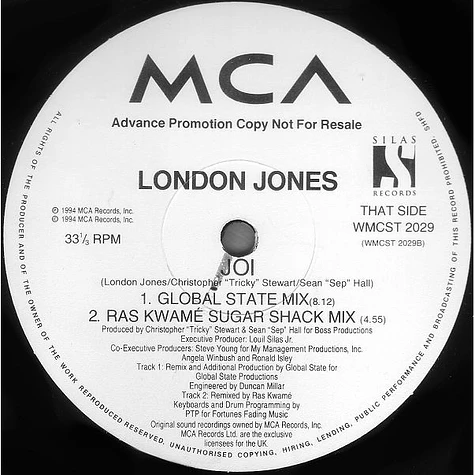 London Jones - Joi