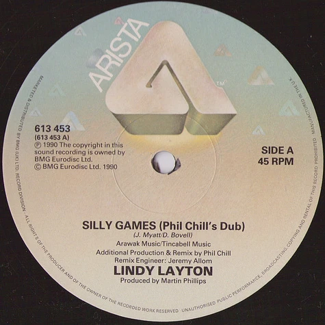 Lindy Layton Featuring Janet Kay - Silly Games (Remix)