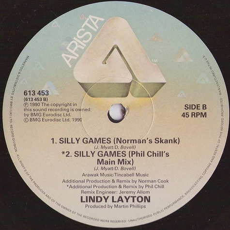 Lindy Layton Featuring Janet Kay - Silly Games (Remix)