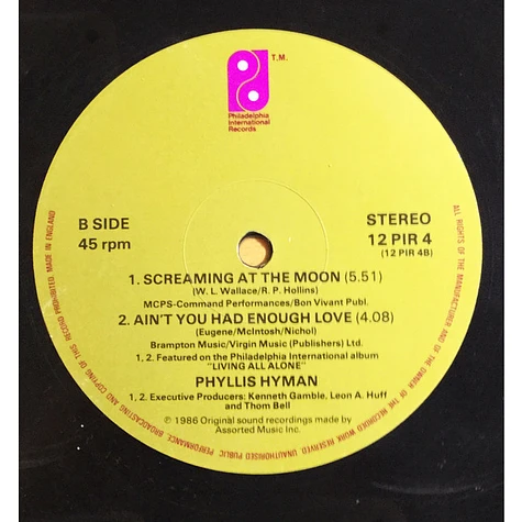 Phyllis Hyman - Screaming At The Moon