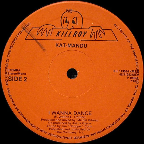 Kat Mandu - I Wanna Dance