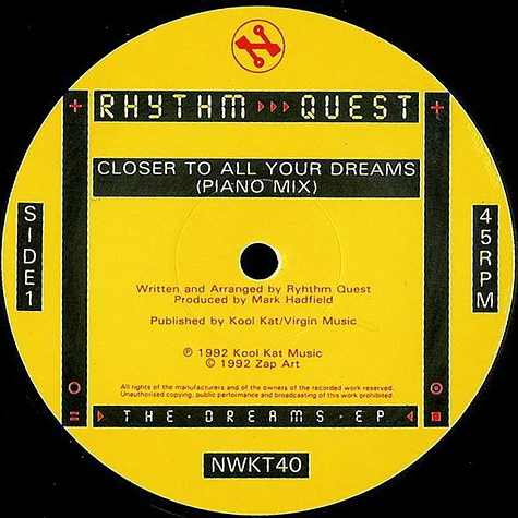 Rhythm Quest - The Dreams EP