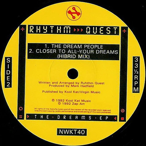 Rhythm Quest - The Dreams EP