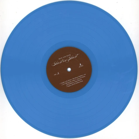 Iron And Wine - Ghost On Ghost Light Blue Vinyl Edition