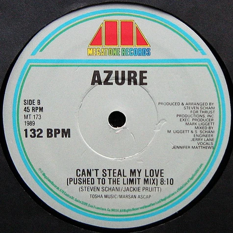 Azure - Can't Steal My Love