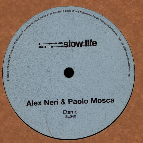 Alex Neri & Paolo Mosca - Eterno EP