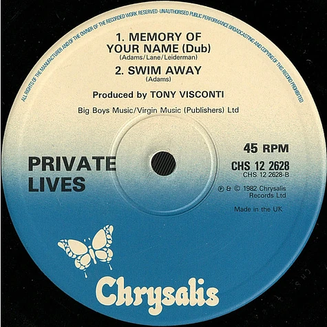 Private Lives - Memory Of Your Name