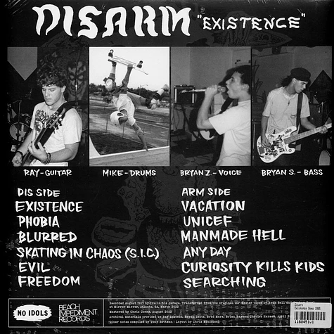 Disarm - Existence Demo 1985