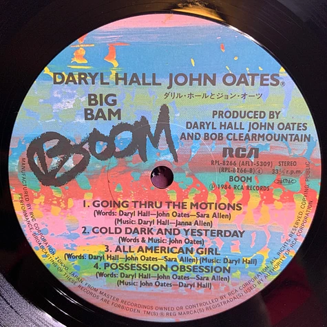 Daryl Hall & John Oates - Big Bam Boom