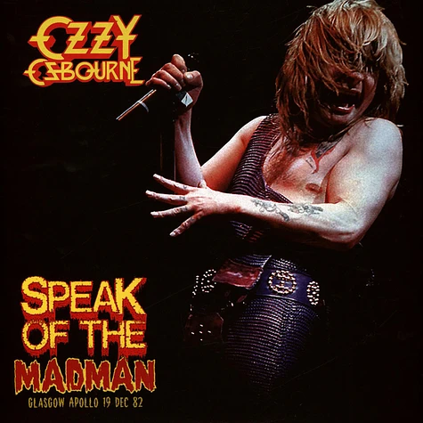 Ozzy Osbourne - Speak Of The Madman Colored Vinyl Edition