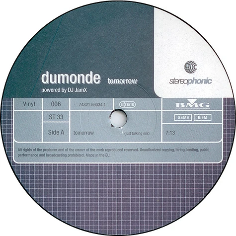 DuMonde - Tomorrow