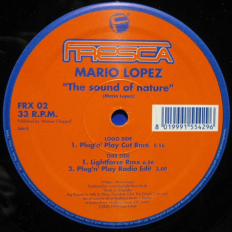 Mario Lopez - The Sound Of Nature