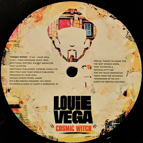 Louie Vega - Cosmic Witch / A Place Where We Can All Be Free