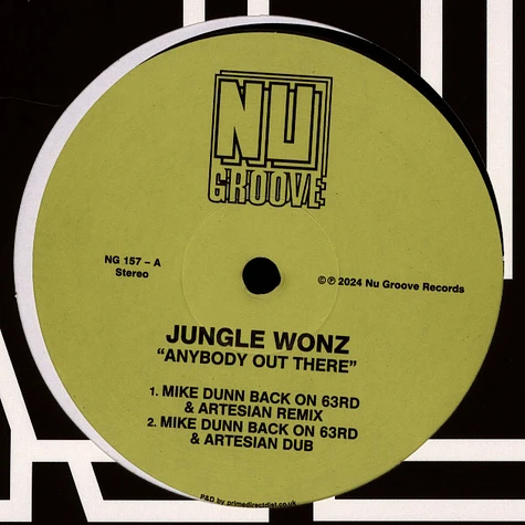 Jungle Wonz - Anybody Out There / 20 Paces From The Moon