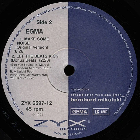 Egma - Let The Bass Kick