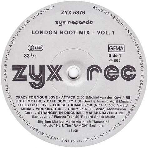 V.A. - London Boot Mix Vol. 1