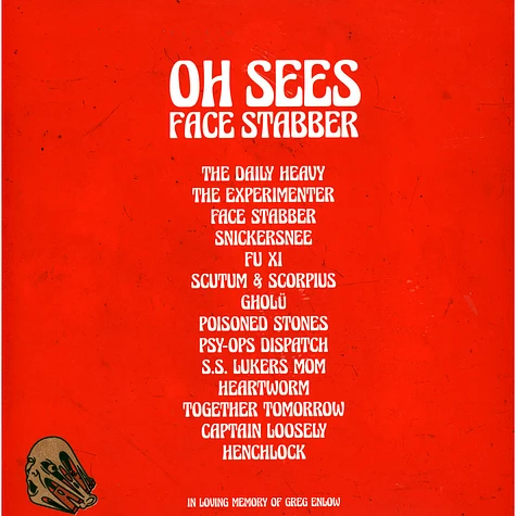 Oh Sees (Thee Oh Sees) - Face Stabber Colored Vinyl Edition