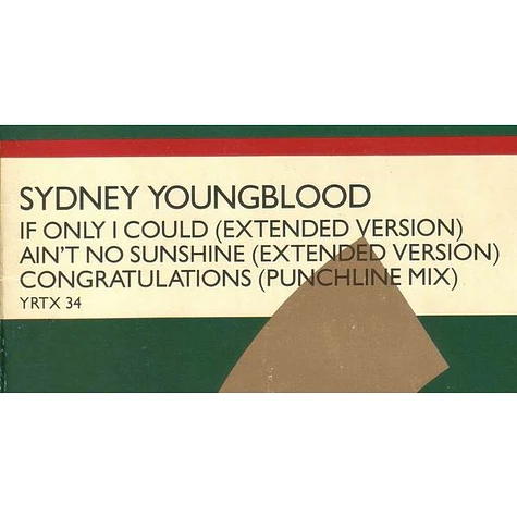 Sydney Youngblood - If Only I Could / Ain't No Sunshine / Congratulations