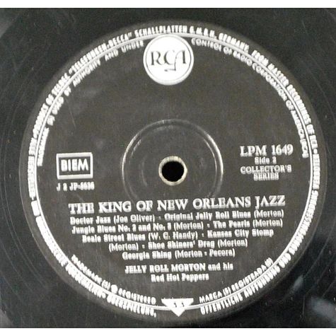 Jelly Roll Morton - The King Of New Orleans Jazz