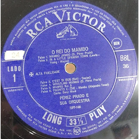 Perez Prado And His Orchestra - O Rei Do Mambo