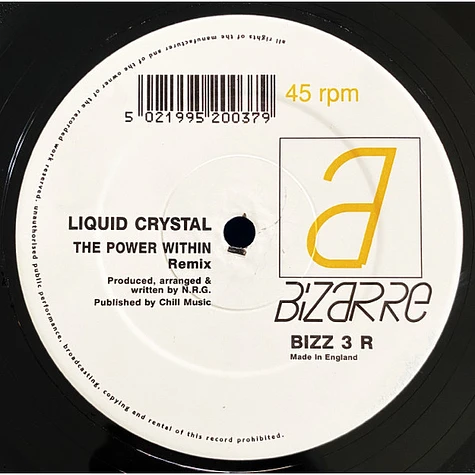 Liquid Crystal - Three Track E.P.