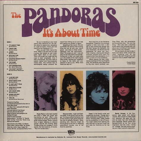 The Pandoras - It's About Time