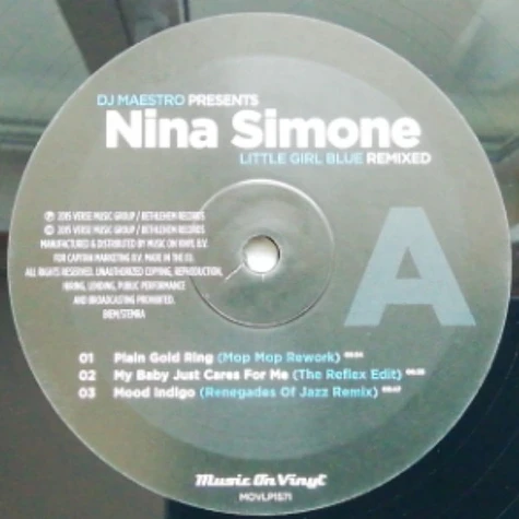 DJ Maestro Presents Nina Simone - Little Girl Blue (Remixed)