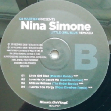 DJ Maestro Presents Nina Simone - Little Girl Blue (Remixed)