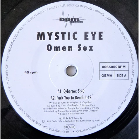 Mystic Eye - Omen Sex