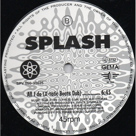 Splash - All I Do